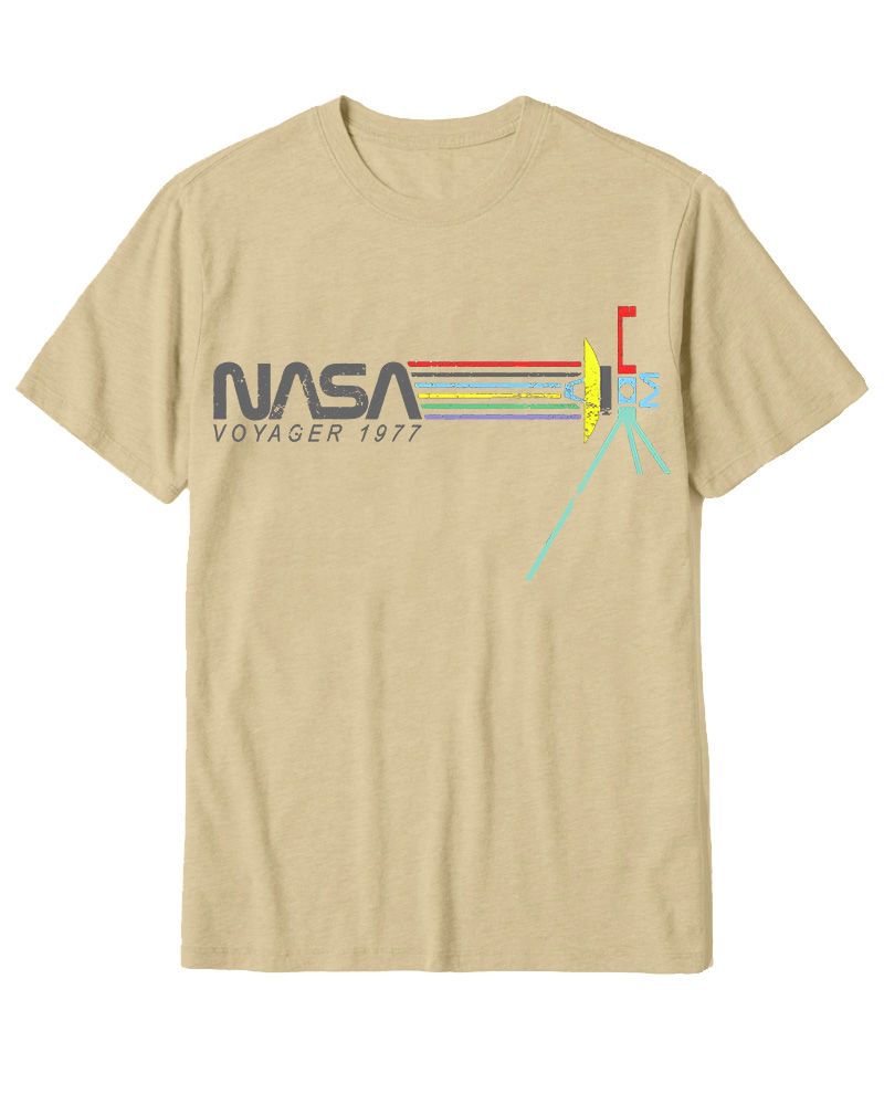 TheRetroTee Voyager '77 Cotton T-Shirt
