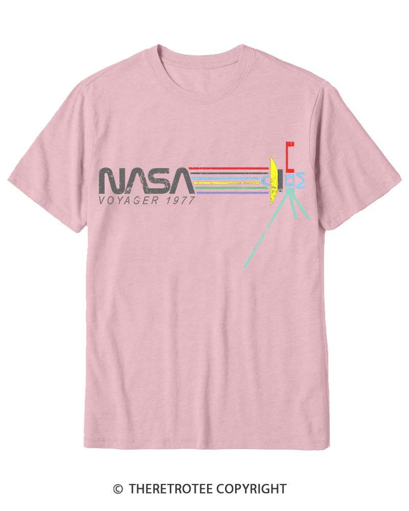 TheRetroTee Voyager '77 Cotton T-Shirt