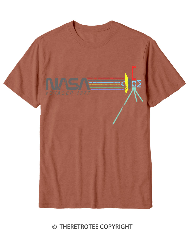 TheRetroTee Voyager '77 Cotton T-Shirt