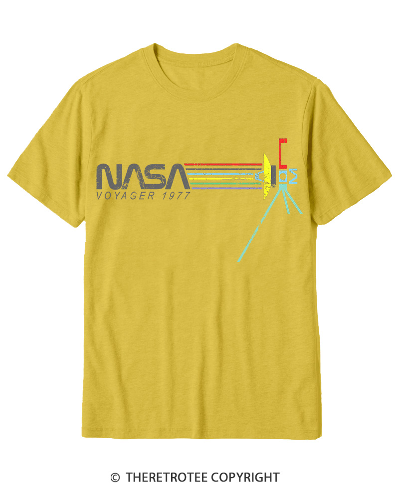TheRetroTee Voyager '77 Cotton T-Shirt