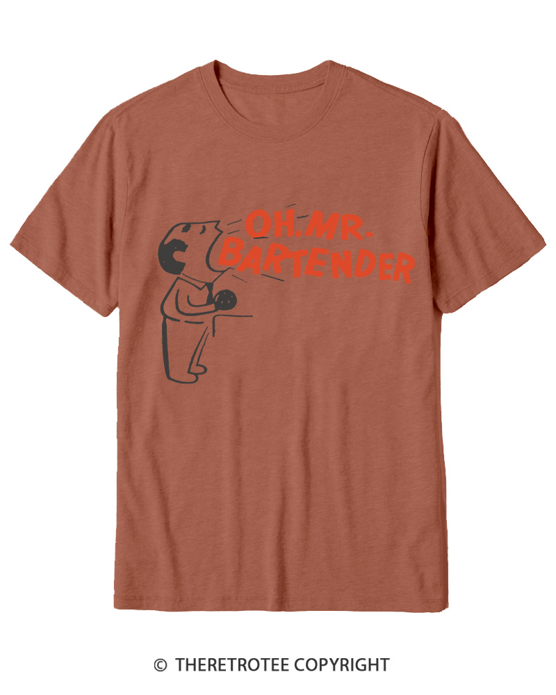 TheRetroTee Drinking Aesthetic 1960s Cotton T-Shirt