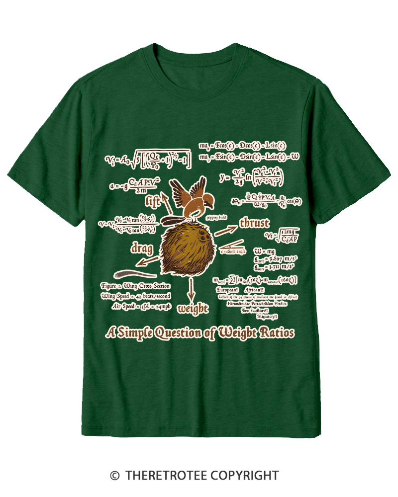 TheRetroTee A Simple Answer 1970s Cotton T-Shirt