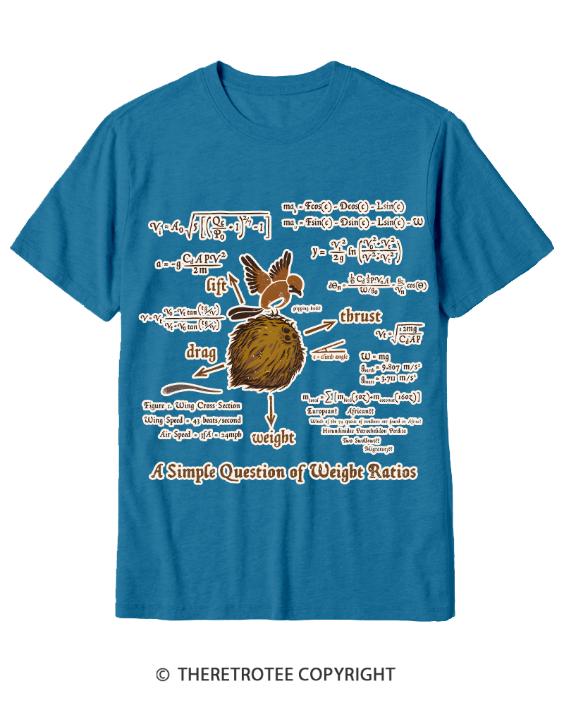 TheRetroTee A Simple Answer 1970s Cotton T-Shirt