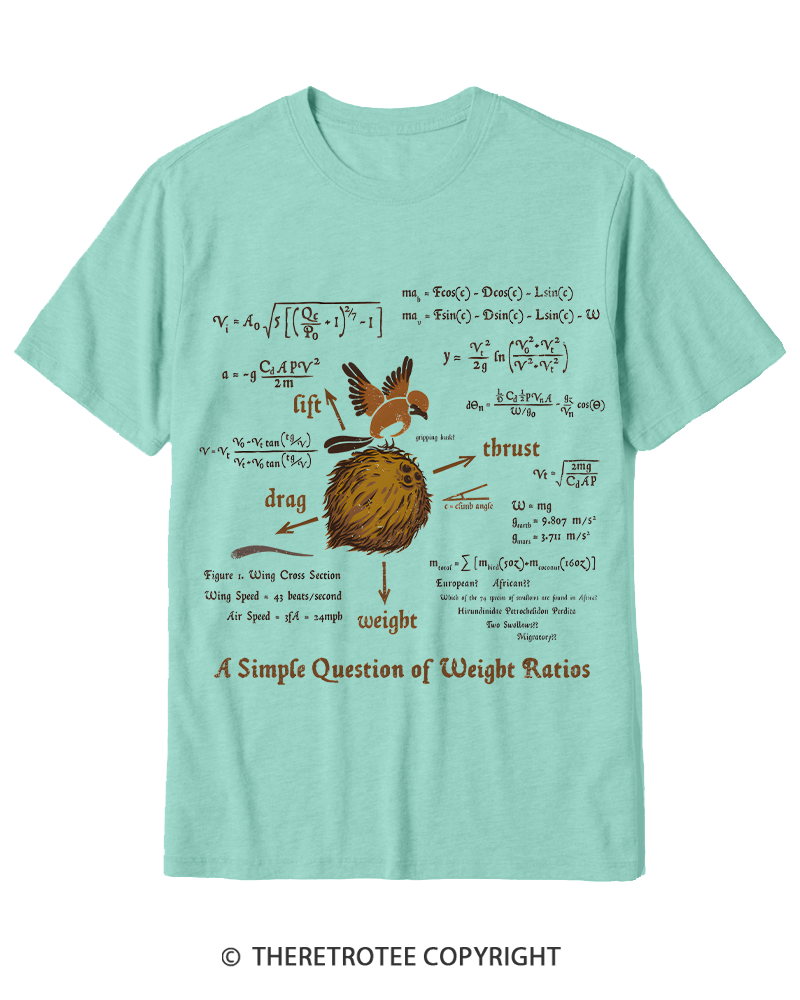 TheRetroTee A Simple Answer 1970s Cotton T-Shirt