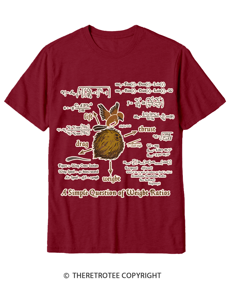 TheRetroTee A Simple Answer 1970s Cotton T-Shirt
