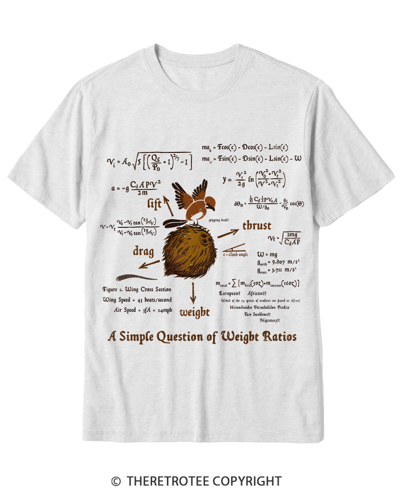 TheRetroTee A Simple Answer 1970s Cotton T-Shirt