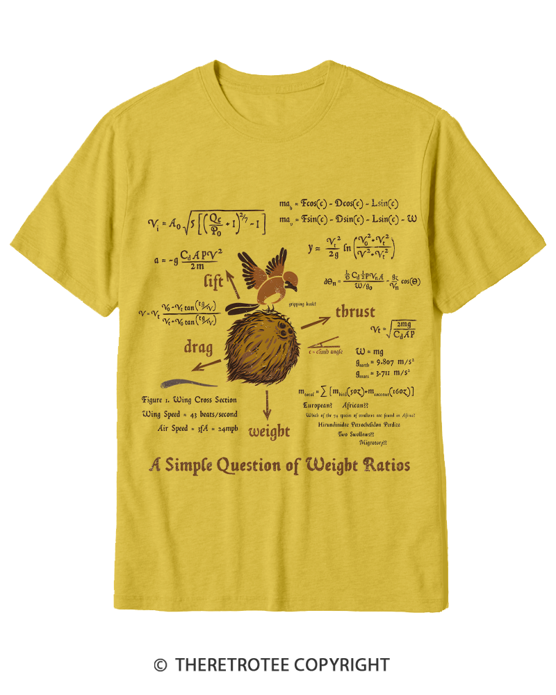 TheRetroTee A Simple Answer 1970s Cotton T-Shirt
