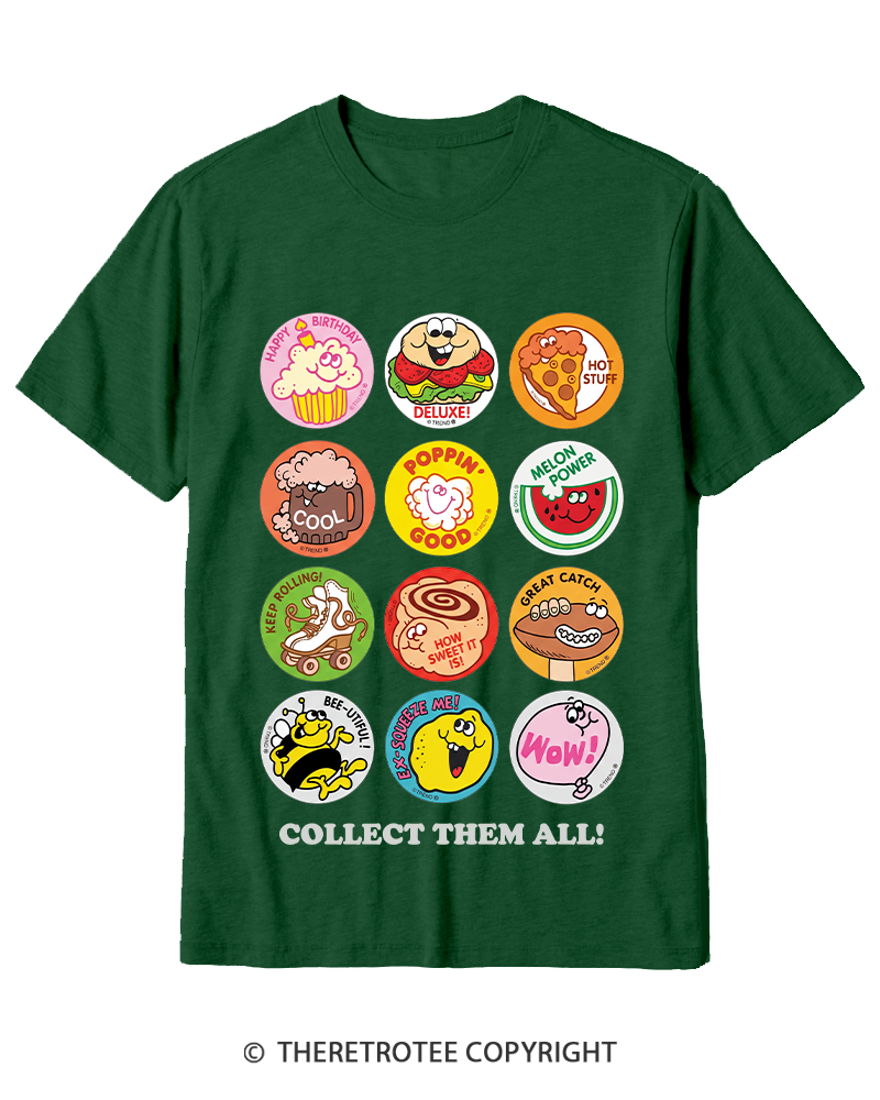 TheRetroTee Collect Them All 1980s Cotton T-Shirt