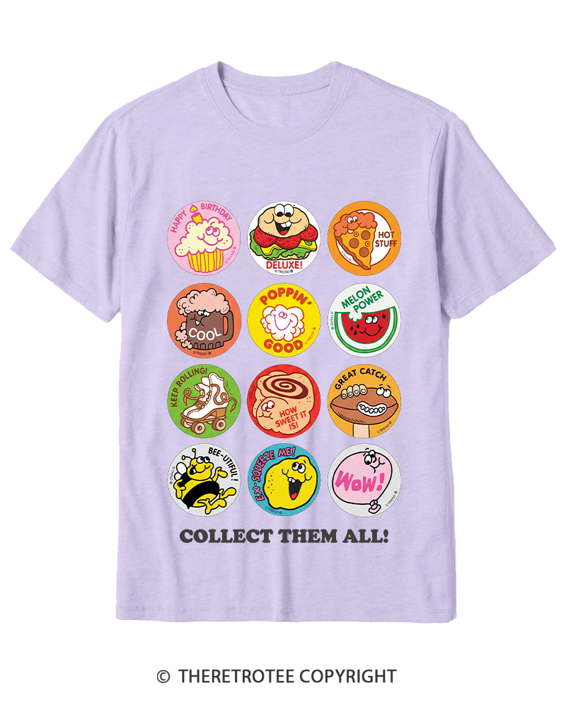 TheRetroTee Collect Them All 1980s Cotton T-Shirt