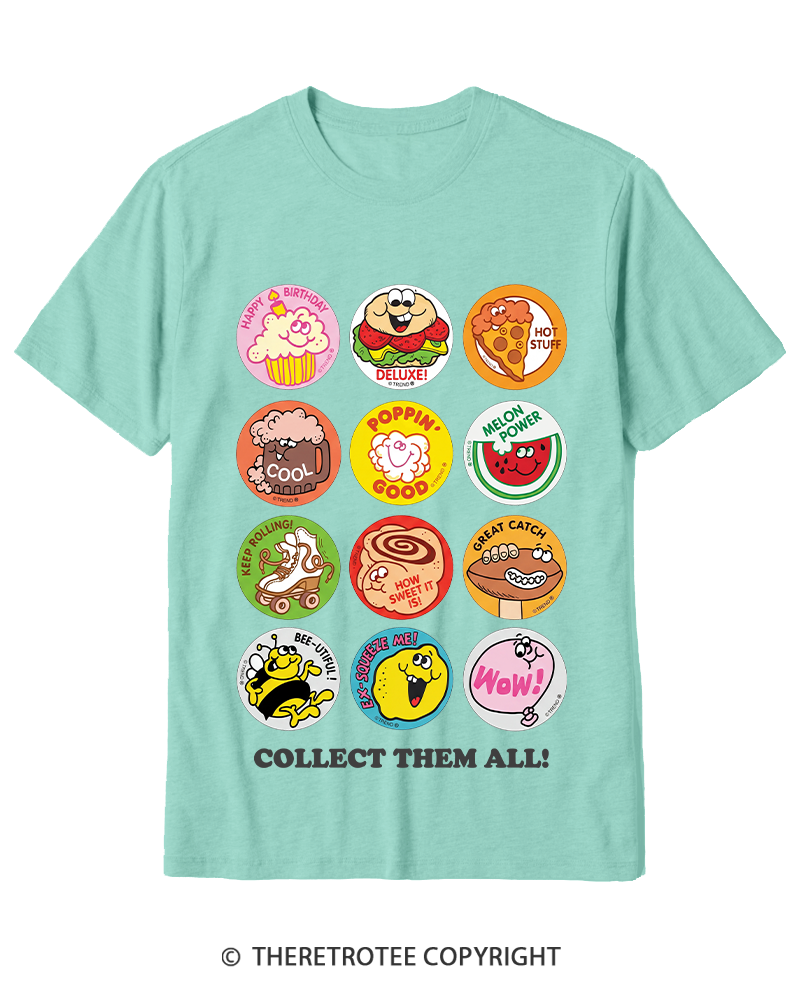 TheRetroTee Collect Them All 1980s Cotton T-Shirt