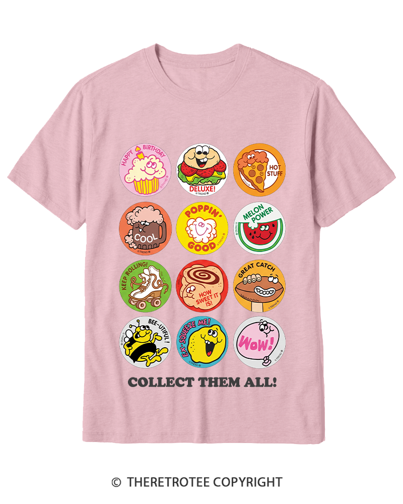 TheRetroTee Collect Them All 1980s Cotton T-Shirt
