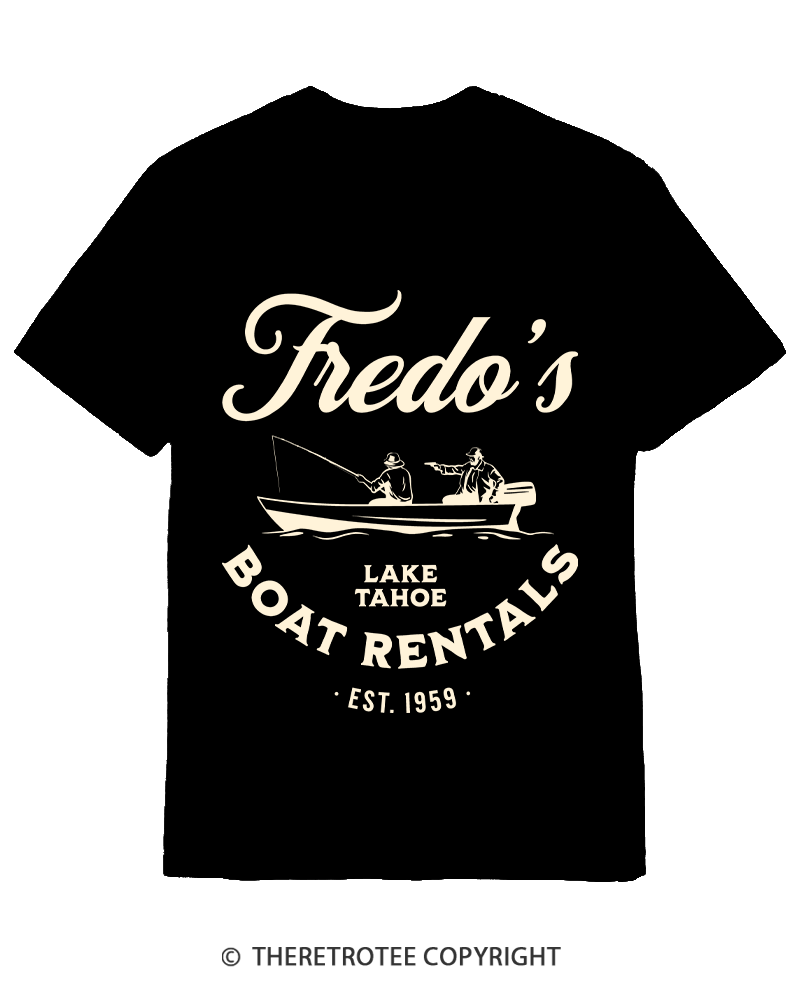 TheRetroTee Frankie’s Boat Rentals 1970s Cotton T-Shirt