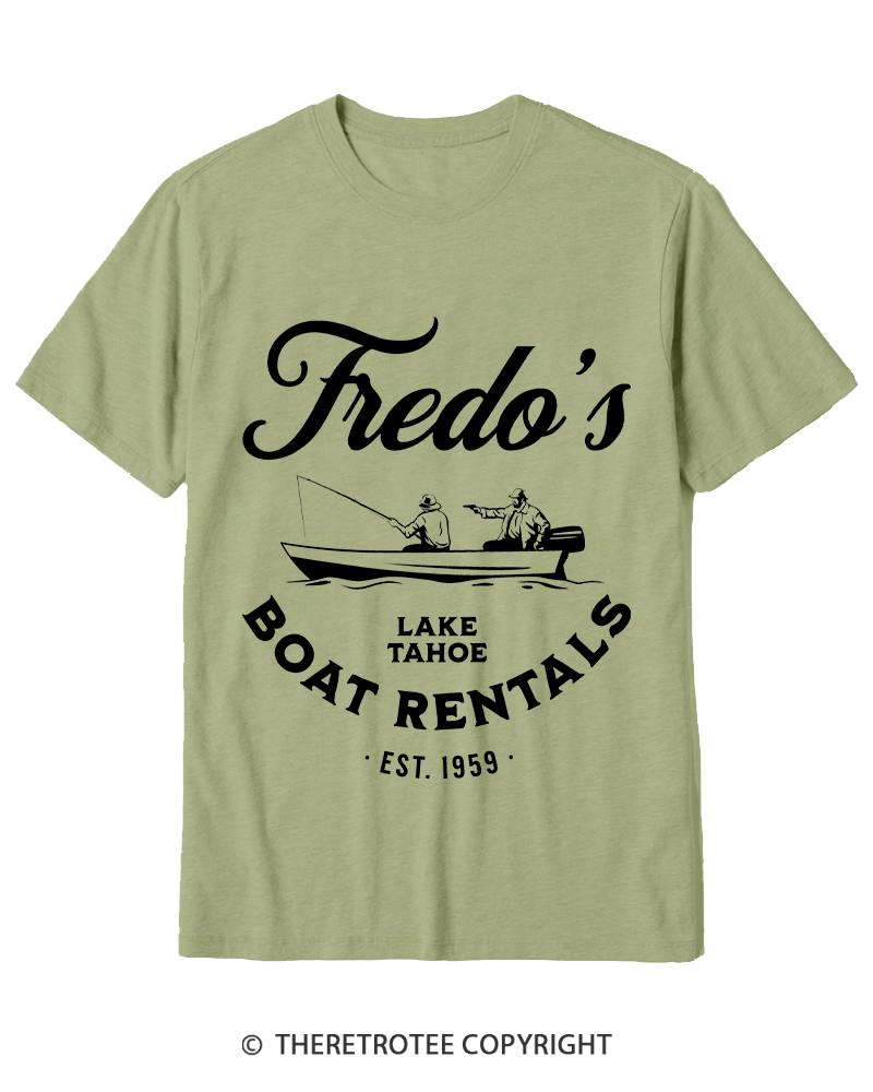 TheRetroTee Frankie’s Boat Rentals 1970s Cotton T-Shirt