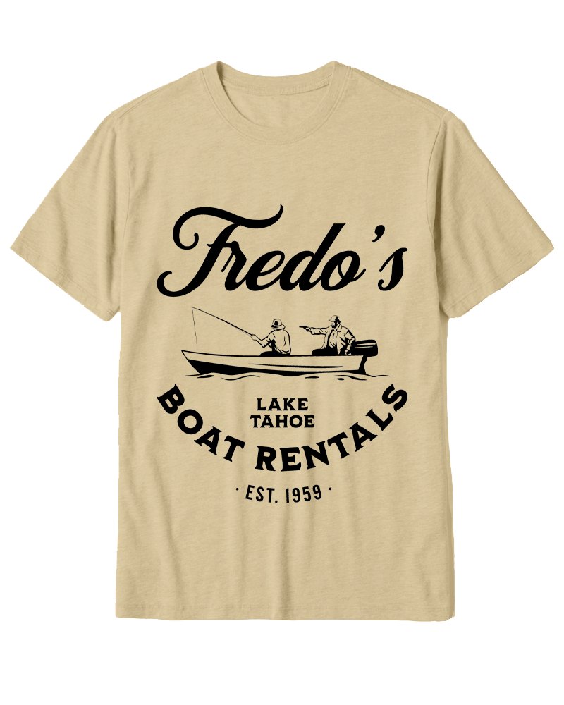 TheRetroTee Frankie’s Boat Rentals 1970s Cotton T-Shirt