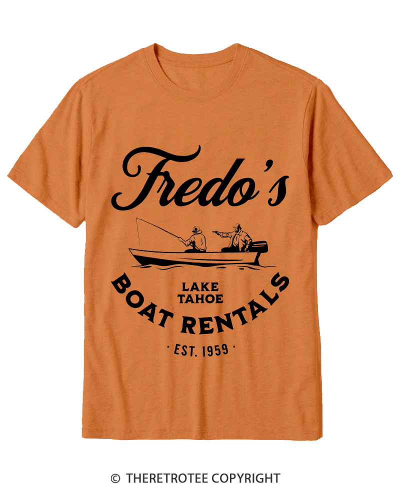 TheRetroTee Frankie’s Boat Rentals 1970s Cotton T-Shirt