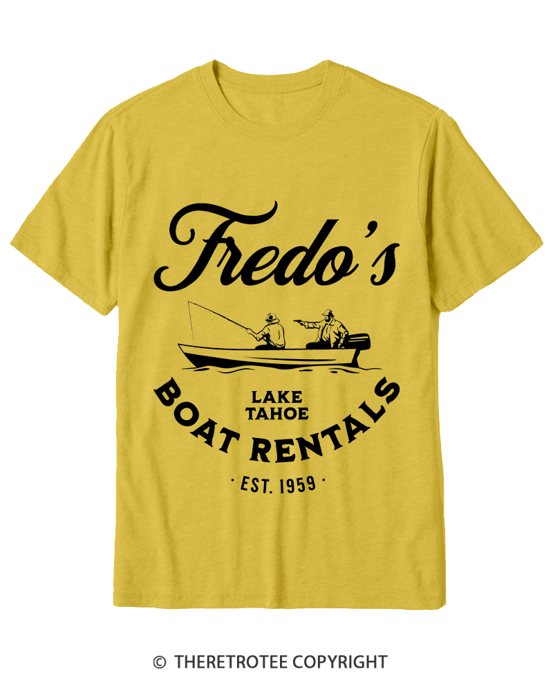 TheRetroTee Frankie’s Boat Rentals 1970s Cotton T-Shirt