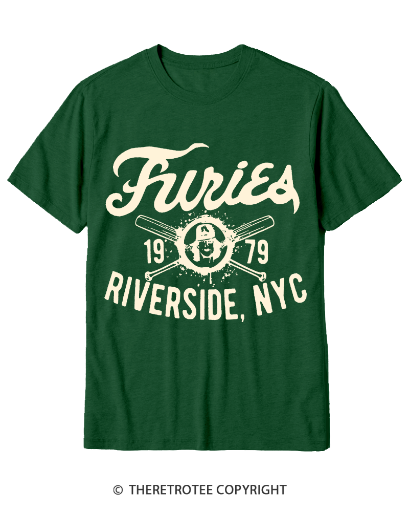 TheRetroTee Furies Riverside cult movie 1970s Cotton T-Shirt