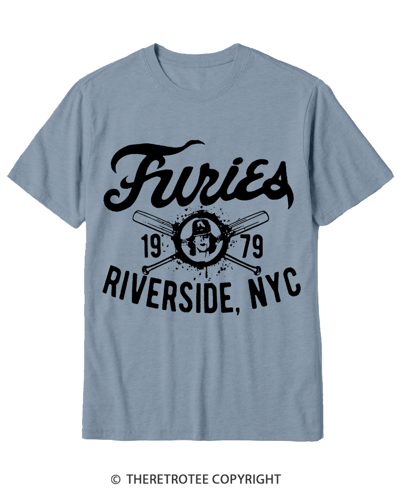 TheRetroTee Furies Riverside cult movie 1970s Cotton T-Shirt