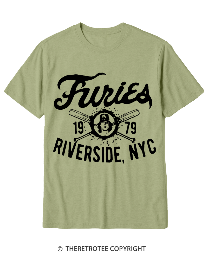 TheRetroTee Furies Riverside cult movie 1970s Cotton T-Shirt