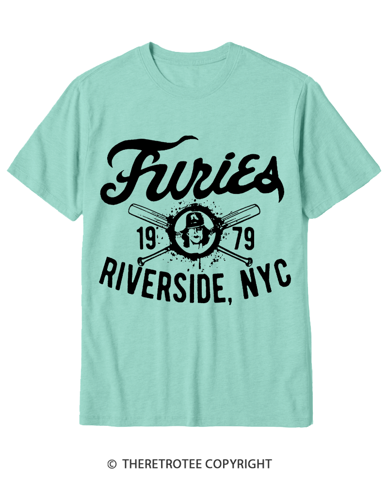 TheRetroTee Furies Riverside cult movie 1970s Cotton T-Shirt