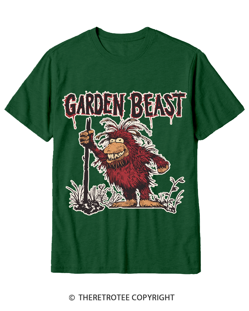 TheRetroTee Garden Beast Keeper Cotton T-Shirt