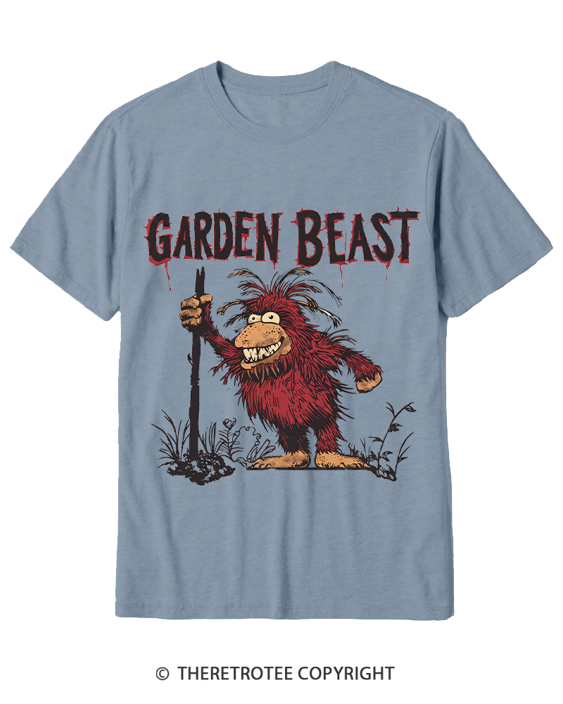 TheRetroTee Garden Beast Keeper Cotton T-Shirt