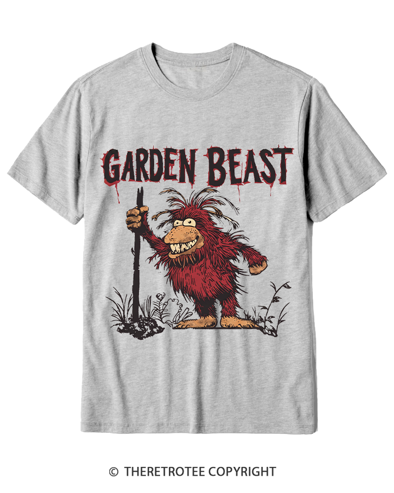 TheRetroTee Garden Beast Keeper Cotton T-Shirt