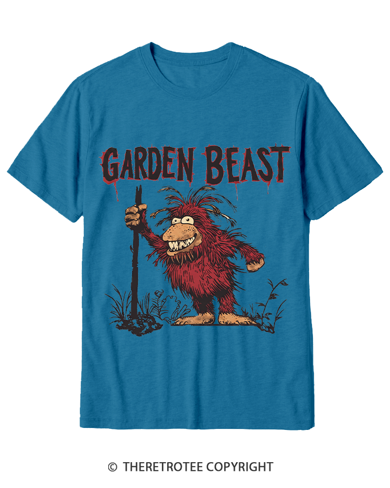 TheRetroTee Garden Beast Keeper Cotton T-Shirt