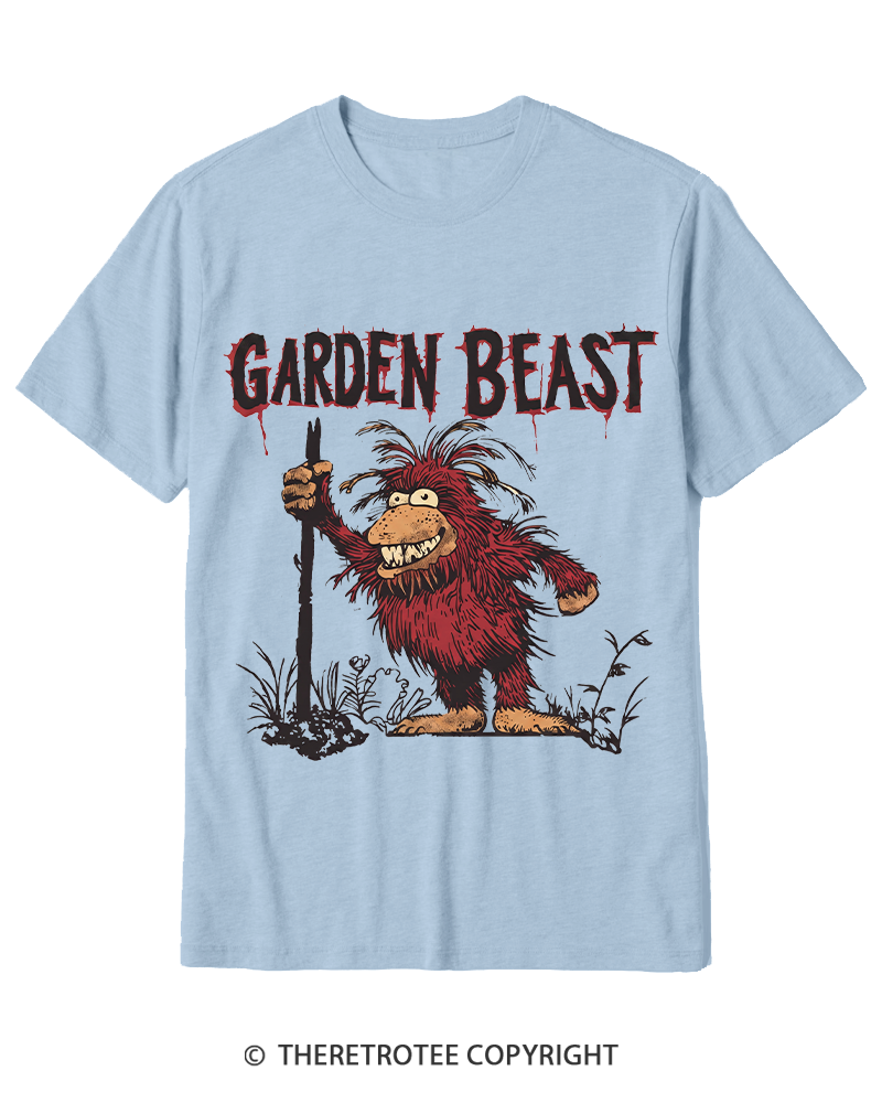 TheRetroTee Garden Beast Keeper Cotton T-Shirt
