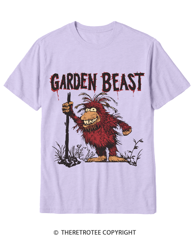 TheRetroTee Garden Beast Keeper Cotton T-Shirt
