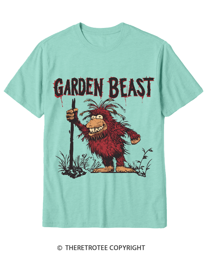 TheRetroTee Garden Beast Keeper Cotton T-Shirt