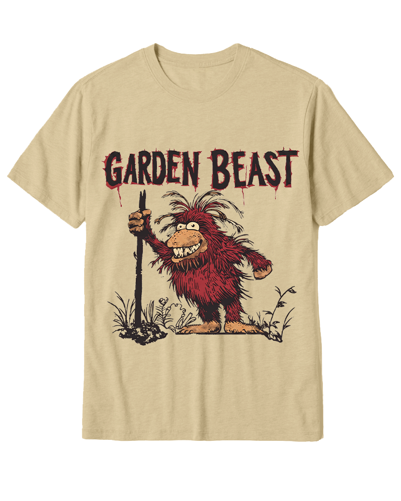 TheRetroTee Garden Beast Keeper Cotton T-Shirt