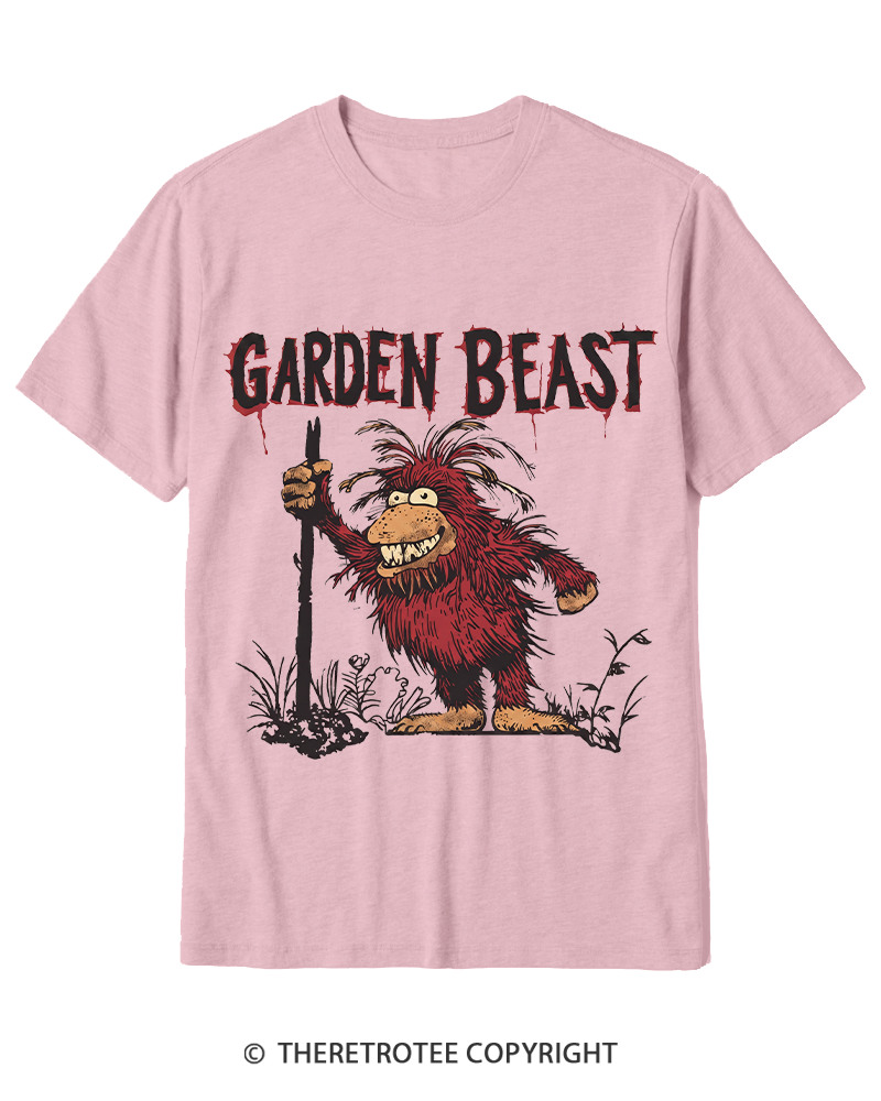 TheRetroTee Garden Beast Keeper Cotton T-Shirt