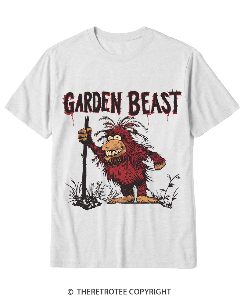 TheRetroTee Garden Beast Keeper Cotton T-Shirt