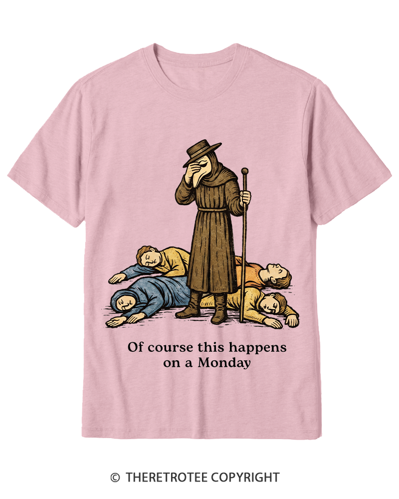 TheRetroTee It's Fine Everything's Fine Cotton T-Shirt