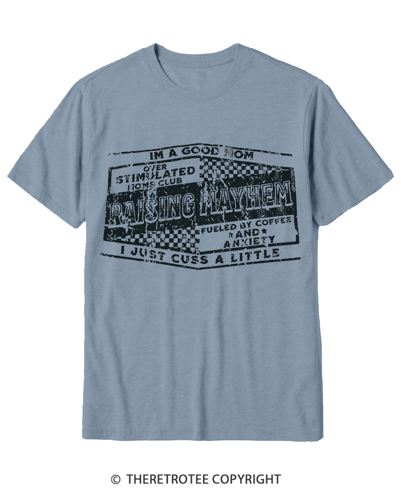 TheRetroTee Mayhem 1990s Cotton T-Shirt