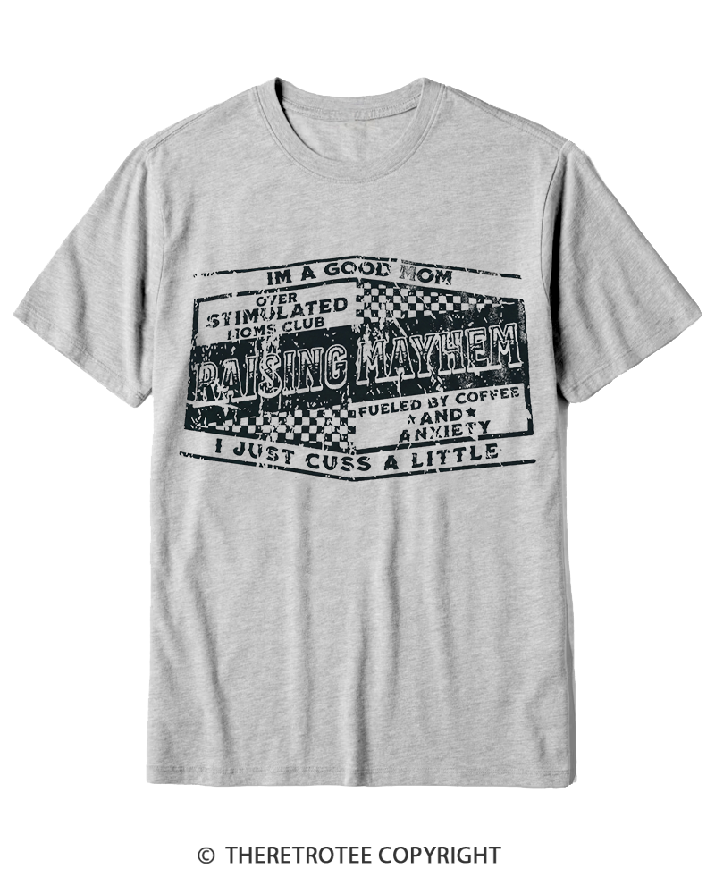 TheRetroTee Mayhem 1990s Cotton T-Shirt