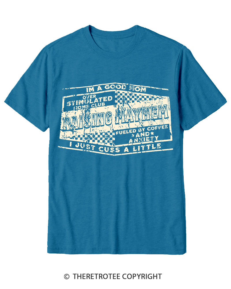 TheRetroTee Mayhem 1990s Cotton T-Shirt