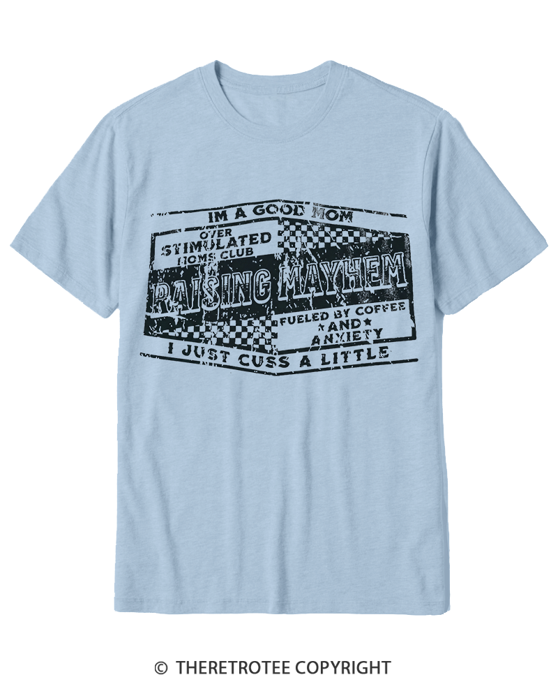 TheRetroTee Mayhem 1990s Cotton T-Shirt