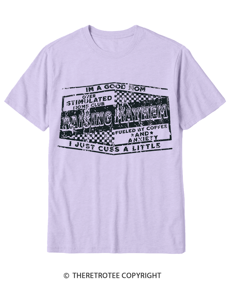 TheRetroTee Mayhem 1990s Cotton T-Shirt