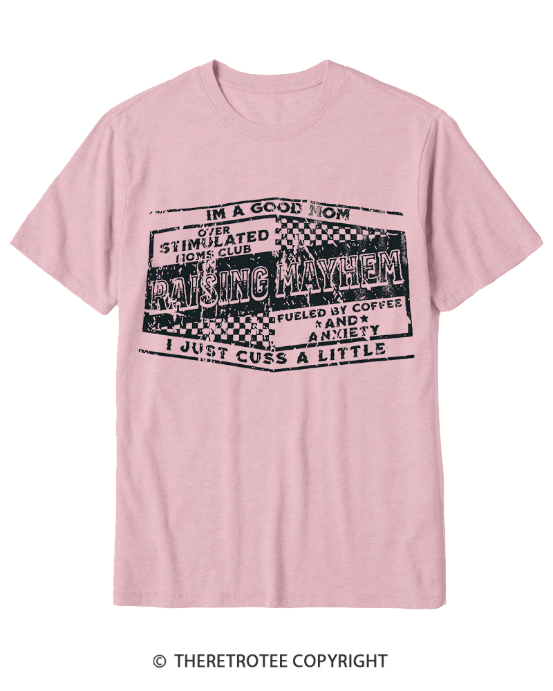 TheRetroTee Mayhem 1990s Cotton T-Shirt
