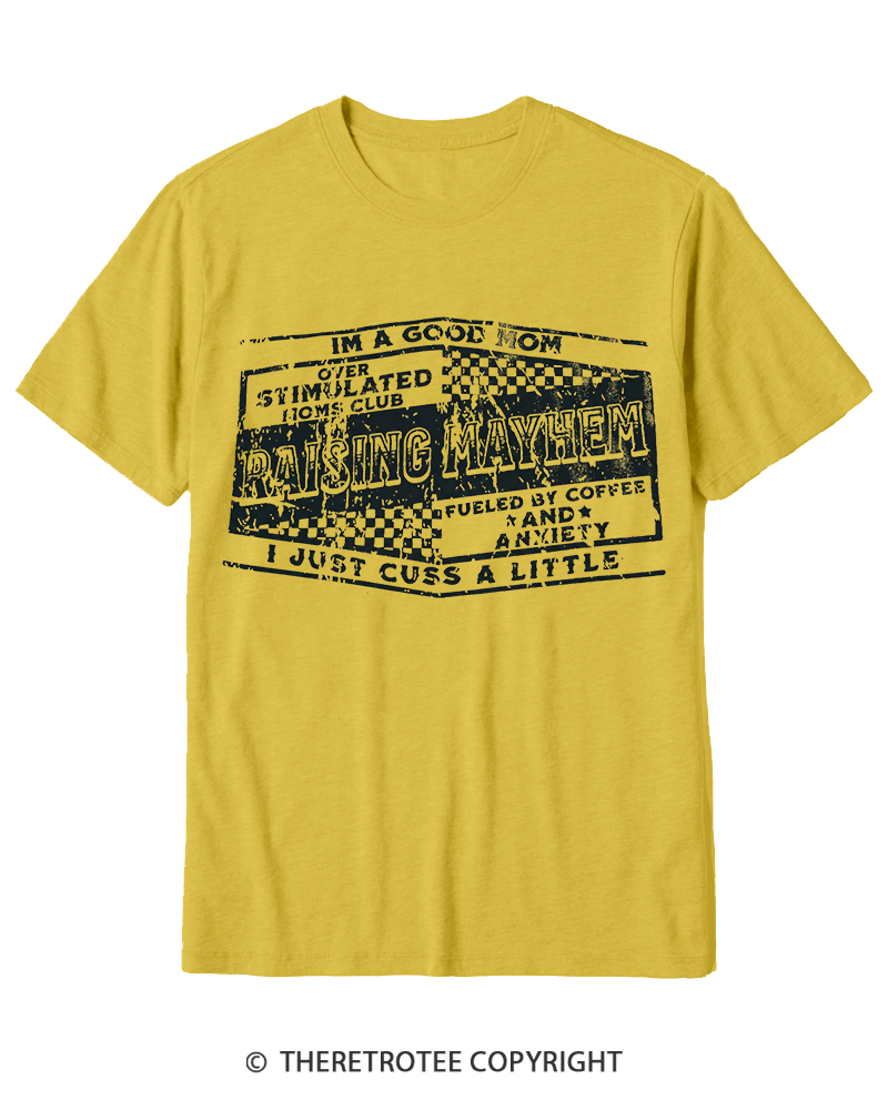 TheRetroTee Mayhem 1990s Cotton T-Shirt