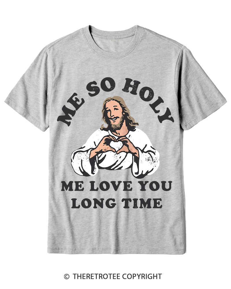 TheRetroTee Me So Holy Vintage Cotton T-Shirt