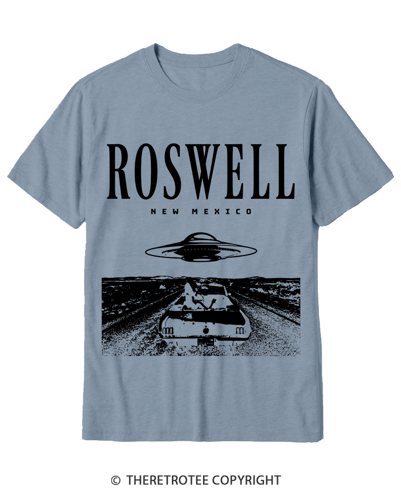 TheRetroTee Roswell Tourist 1940s Cotton T-Shirt