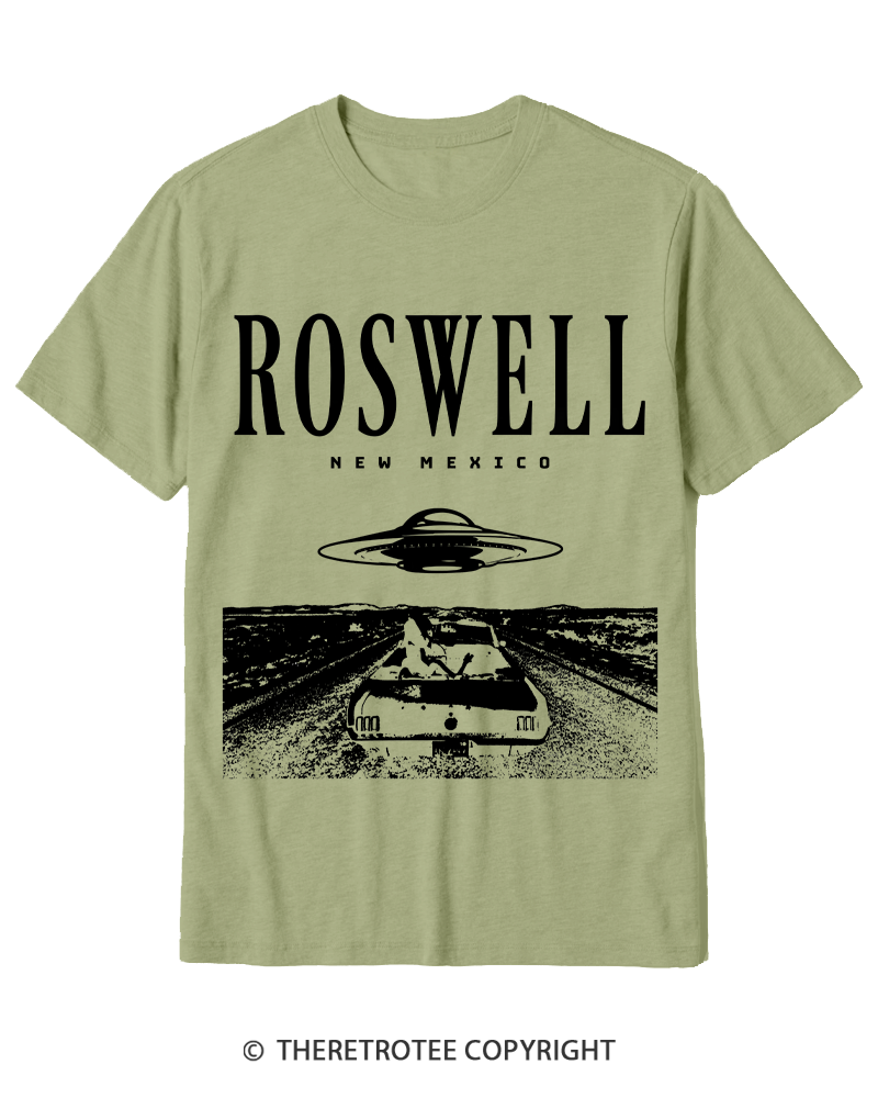 TheRetroTee Roswell Tourist 1940s Cotton T-Shirt