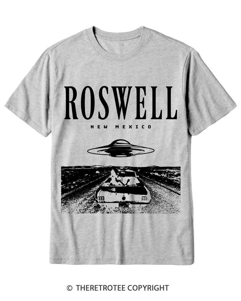 TheRetroTee Roswell Tourist 1940s Cotton T-Shirt