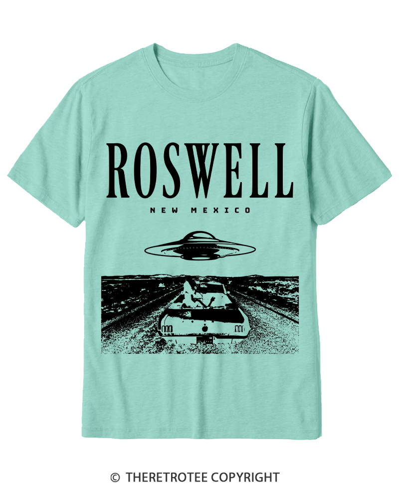 TheRetroTee Roswell Tourist 1940s Cotton T-Shirt