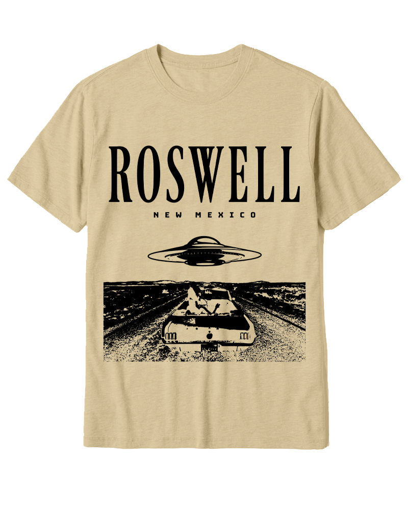 TheRetroTee Roswell Tourist 1940s Cotton T-Shirt