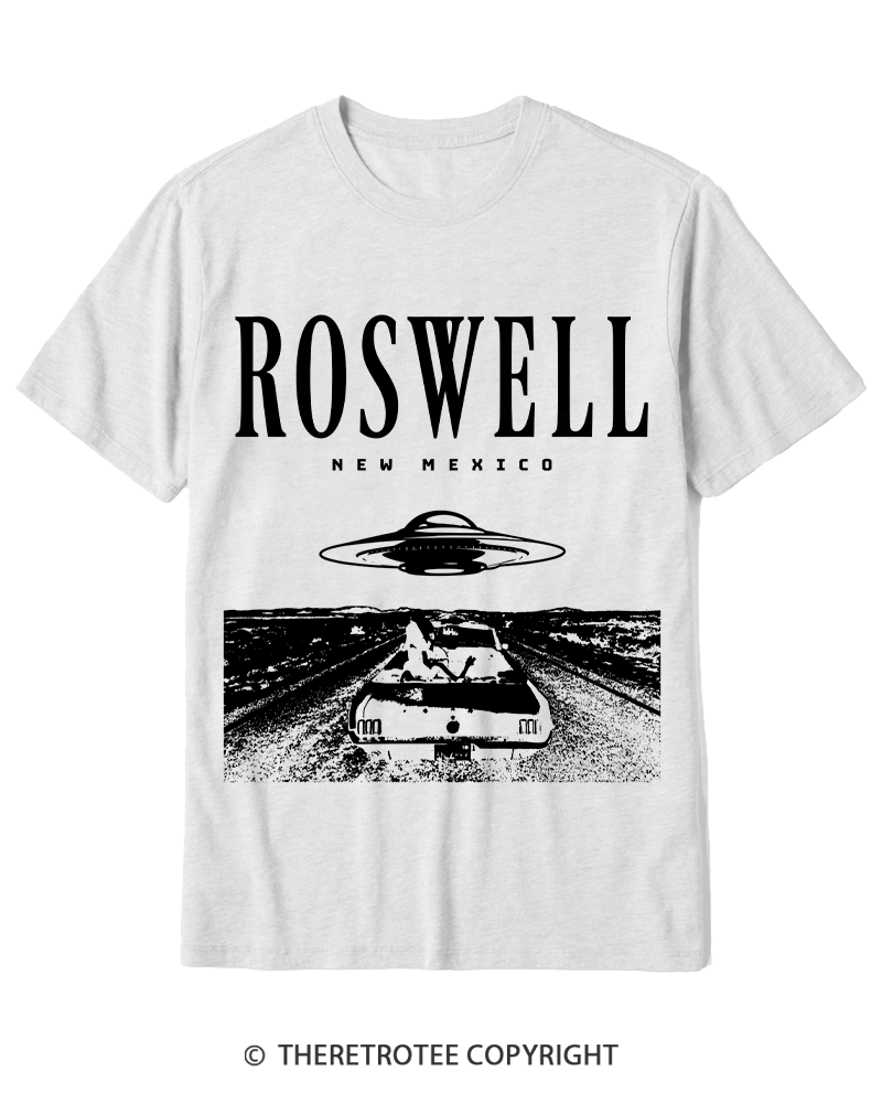 TheRetroTee Roswell Tourist 1940s Cotton T-Shirt