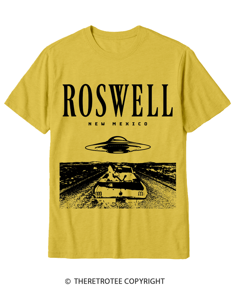 TheRetroTee Roswell Tourist 1940s Cotton T-Shirt